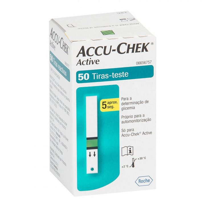 TIRAS ACCU-CHEK ACTIVE C/50