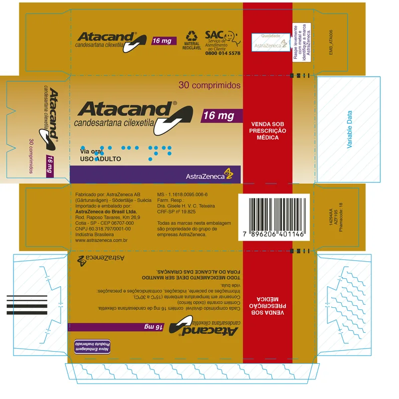 ATACAND 16MG C/30 COMP