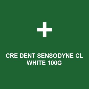 CRE DENT SENSODYNE CL WHITE 100G