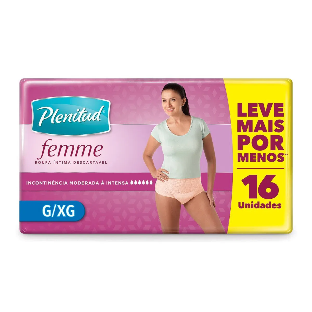 ROUPA INTIMA PLENITUD FEMME G/XG LV16P15