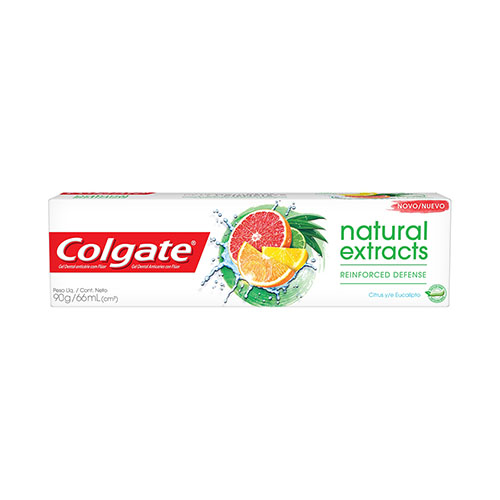 CRE DENT COLGATE NATURAL REINF DEFEN 90G