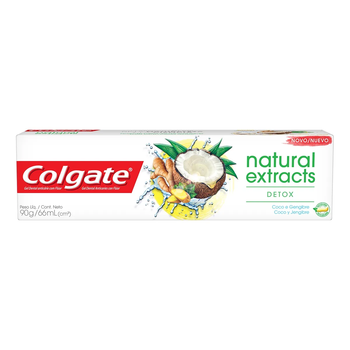 CRE DENT COLGATE NATURAL EXTRACTS 90G