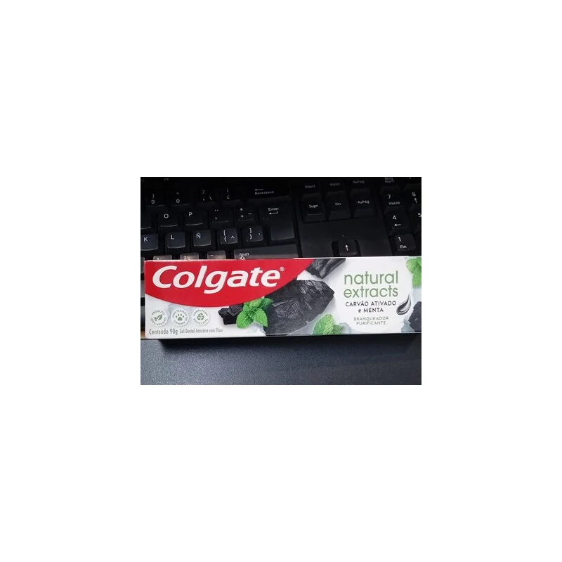 CRE DENT COLGATE NATURAL EXTRACTS PURIF 90G