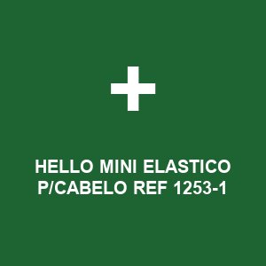 HELLO MINI ELASTICO P/CABELO REF 1253-1