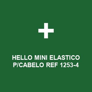 HELLO MINI ELASTICO P/CABELO REF 1253-4