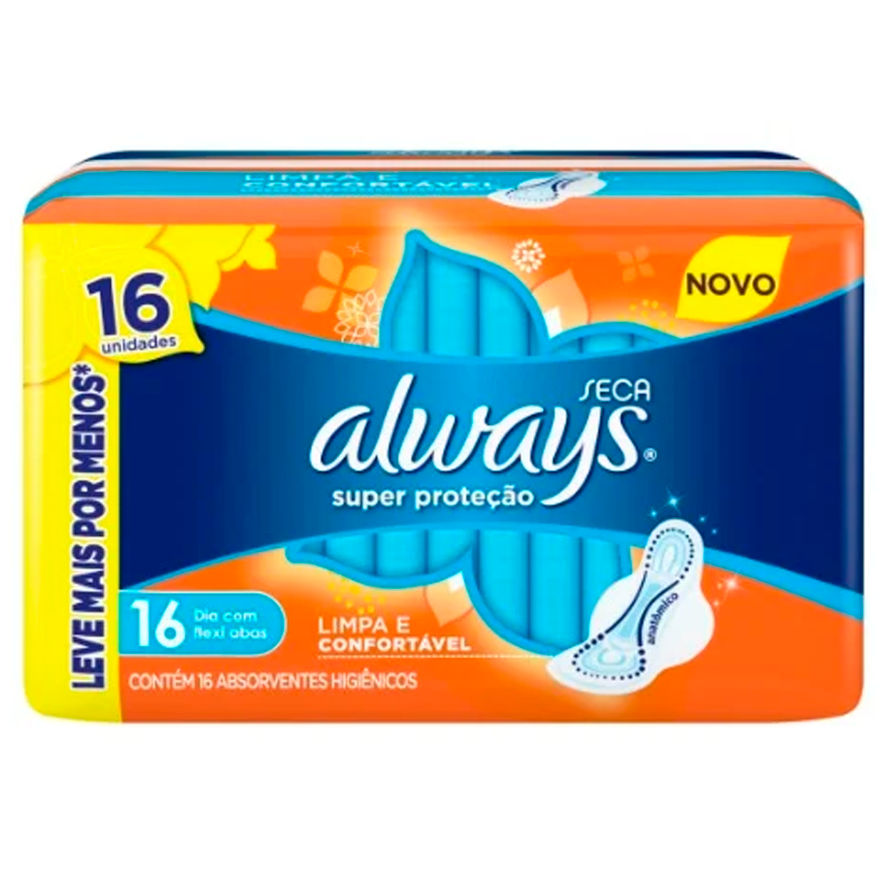 ABS ALWAYS BASICO SECA C/ABAS C/16