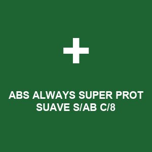 ABS ALWAYS SUPER PROT SUAVE S/AB C/8