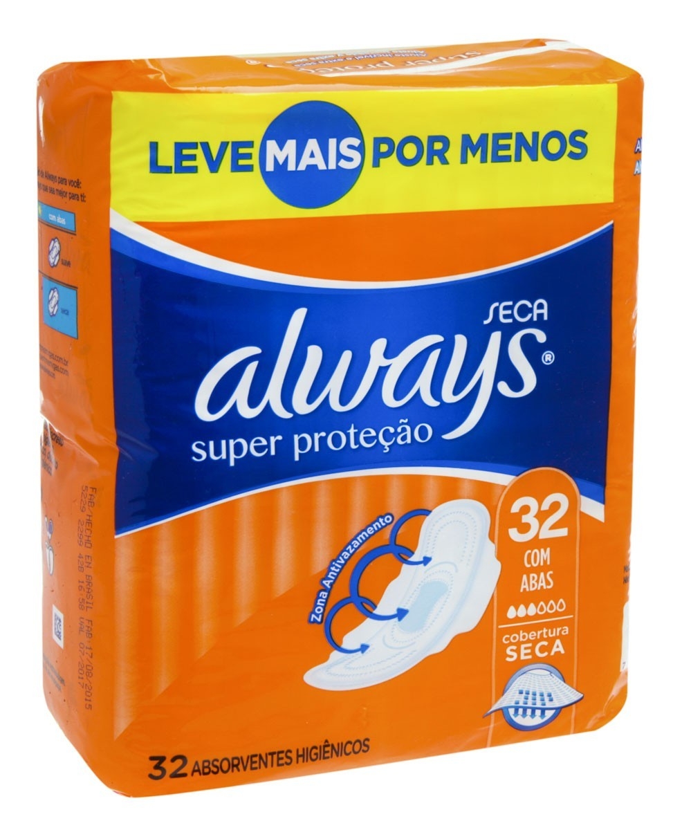 ABS ALWAYS BASICO SECA C/ABAS C/32