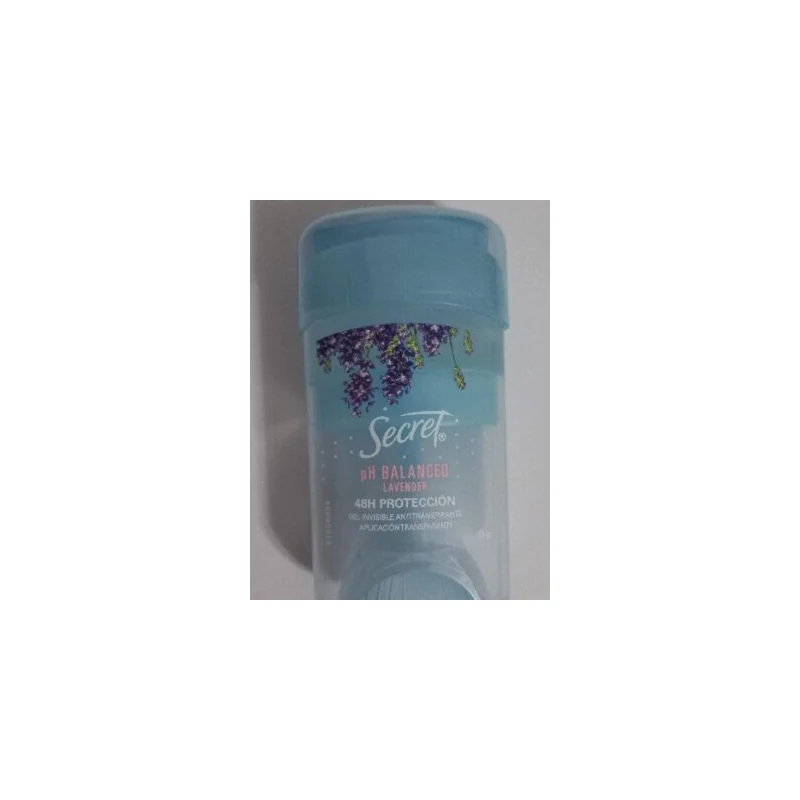 SECRET DESOD CLEAR GEL LAVENDER 45G