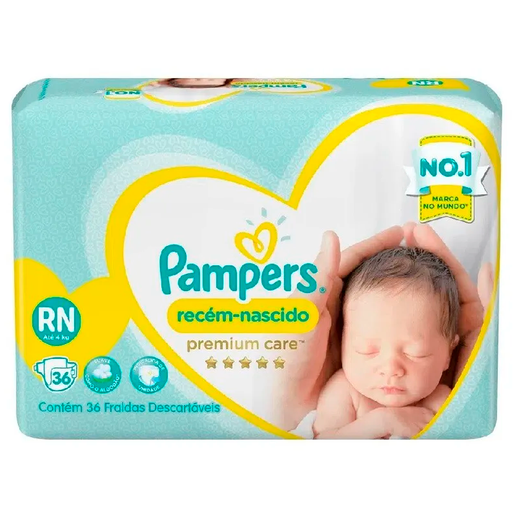 FRAL PAMPERS PREMIUM CARE RN C/36
