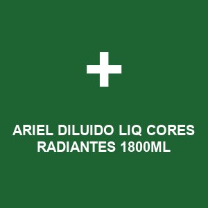 ARIEL DILUIDO LIQ CORES RADIANTES 1800ml