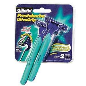 PRESTOBARBA ULTRAGRIP MOVEL C/2 GILLETTE