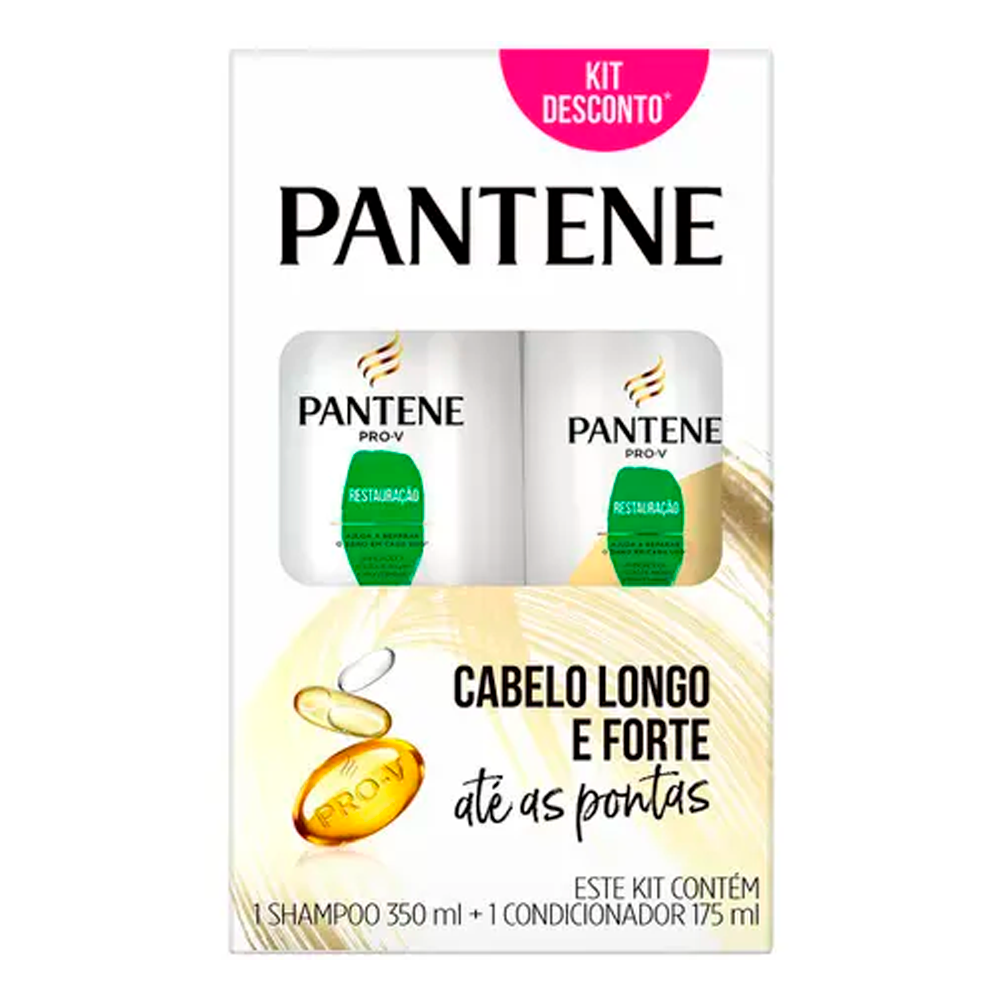 SHAMP PANTENE RESTAURACAO 350ML+COND 175ML