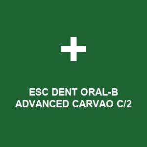 ESC DENT ORAL-B ADVANCED CARVAO C/2