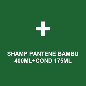 SHAMP PANTENE BAMBU 400ML+COND 175ML