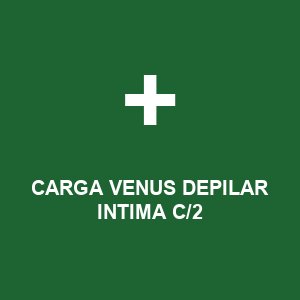 CARGA VENUS DEPILAR  INTIMA C/2