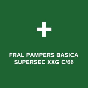 FRAL PAMPERS BASICA SUPERSEC XXG C/66