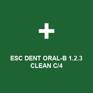ESC DENT ORAL-B 1.2.3 CLEAN C/4