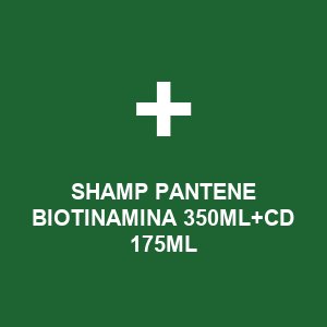 SHAMP PANTENE BIOTINAMINA 350ML+CD 175ML