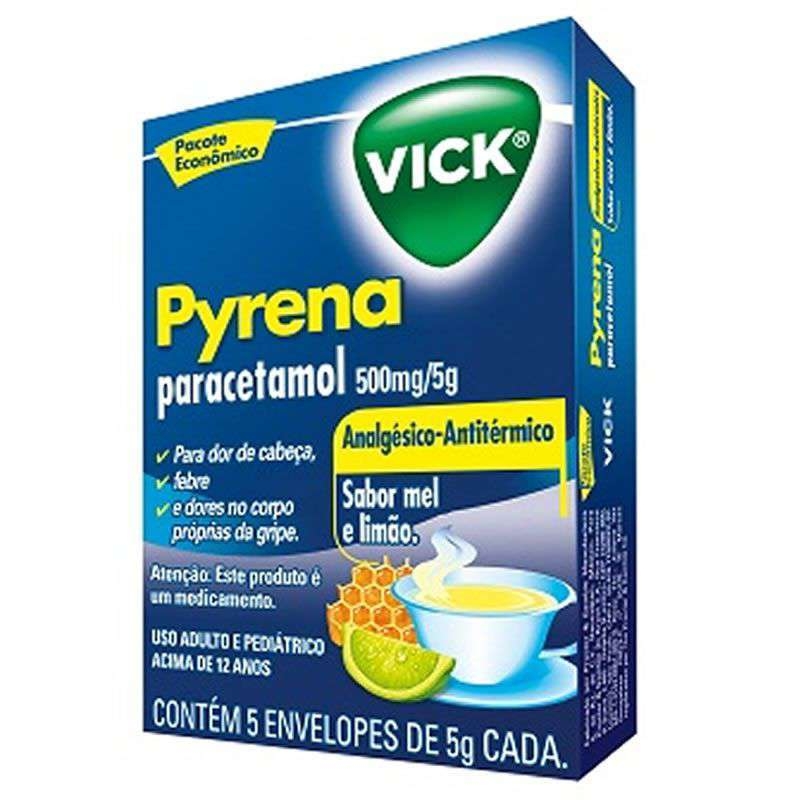 VICK PYRENA CHA MEL/LIMAO C/5 5G