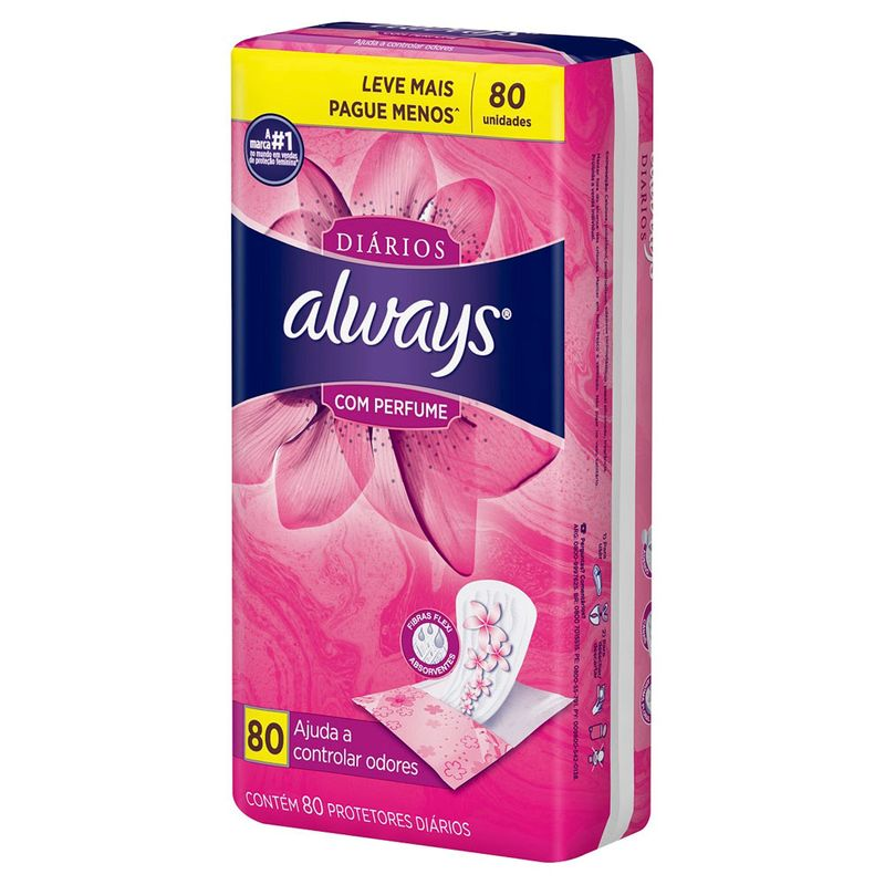 ABS ALWAYS DIARIOS C/PERF S/ABS C/80