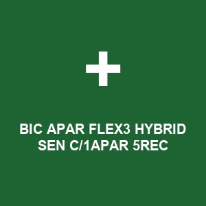 BIC APAR FLEX3 HYBRID SEN C/1APAR 5REC