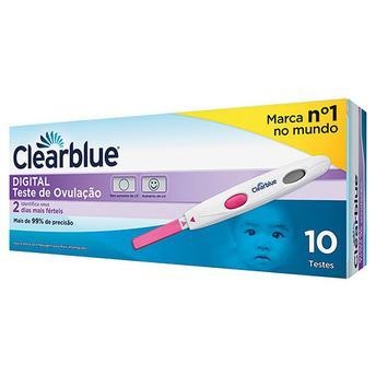 CLEARBLUE TESTE DE OVULACAO C/10