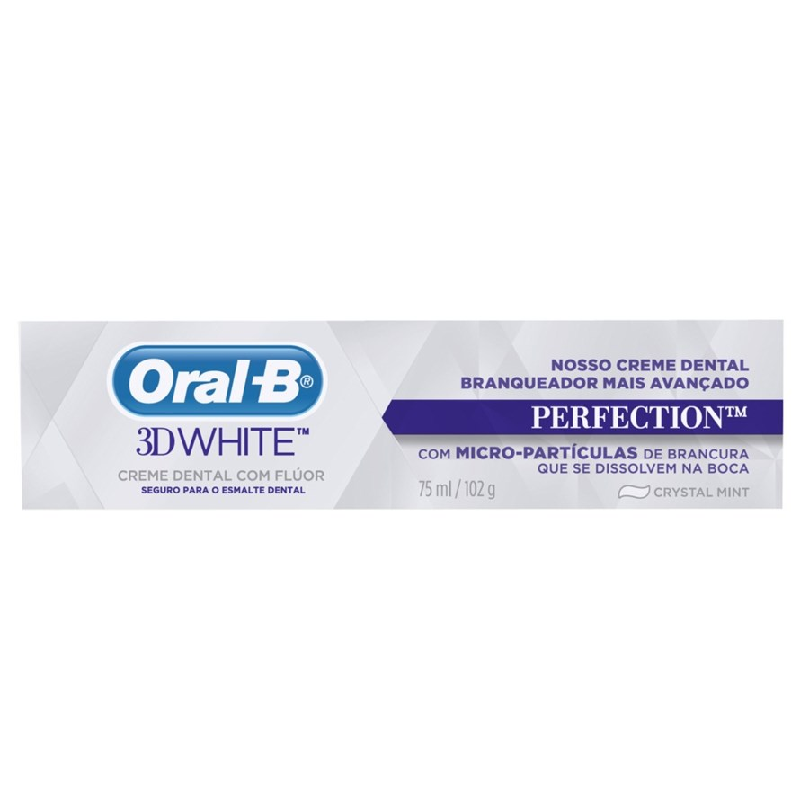 CRE DENT ORAL B 3D WHITE PERFECTION 102G