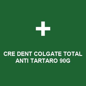 CRE DENT COLGATE TOTAL ANTI TARTARO 90G