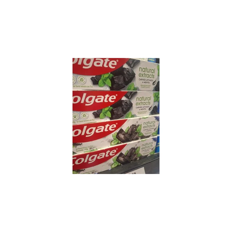 CRE DENT COLGATE EXTRACTS CARVAO ATIVO 140G
