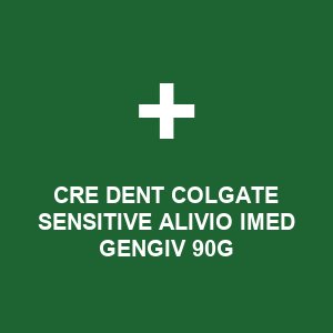 CRE DENT COLGATE SENSITIVE ALIVIO IMED GENGIV 90G