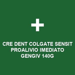 CRE DENT COLGATE SENSIT PROALIVIO IMEDIATO GENGIV 140G