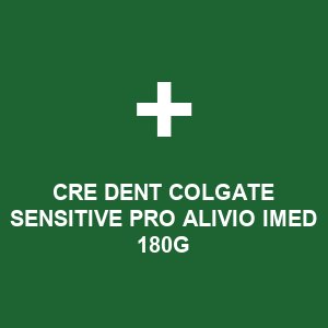 CRE DENT COLGATE SENSITIVE PRO ALIVIO IMED 180G