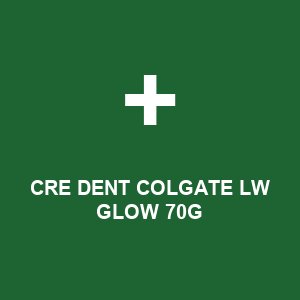 CRE DENT COLGATE LW GLOW 70G