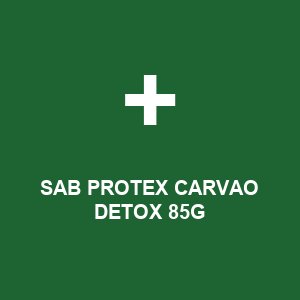 SAB PROTEX CARVAO DETOX 85G