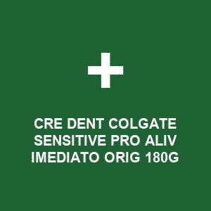 CRE DENT COLGATE SENSITIVE PRO ALIV IMEDIATO ORIG 180G