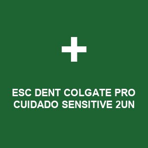 ESC DENT COLGATE PRO CUIDADO SENSITIVE 2UN