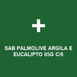 SAB PALMOLIVE ARGILA E EUCALIPTO 85G C/6
