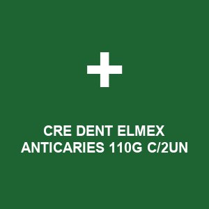 CRE DENT ELMEX ANTICARIES 110G C/2UN