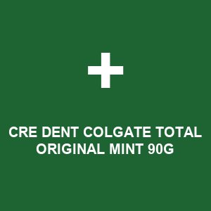CRE DENT COLGATE TOTAL ORIGINAL MINT 90G