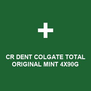 CR DENT COLGATE TOTAL ORIGINAL MINT 4X90G