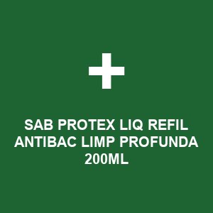 SAB PROTEX LIQ REFIL ANTIBAC LIMP PROFUNDA 200ML