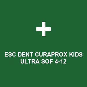 ESC DENT CURAPROX KIDS ULTRA SOF 4-12
