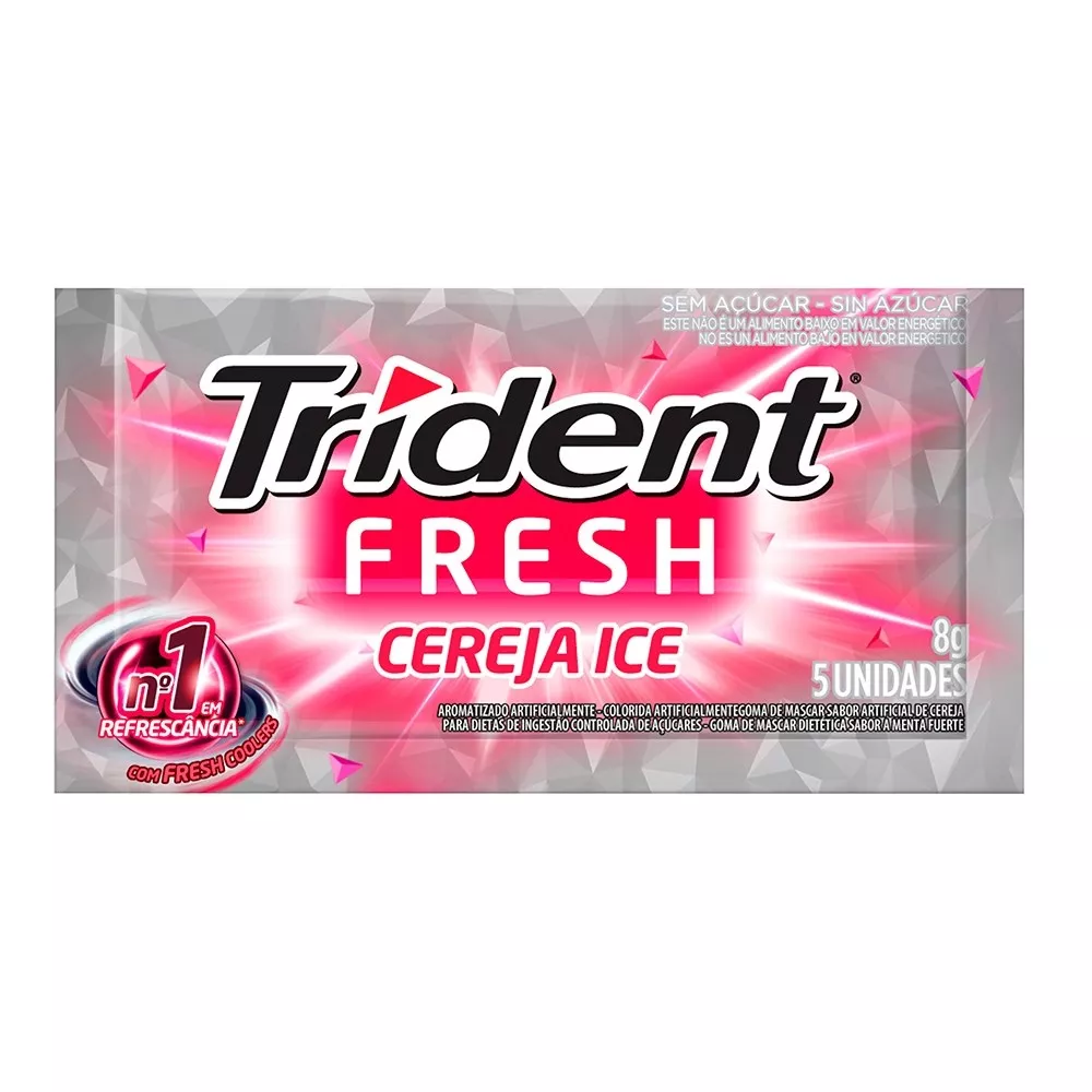 TRIDENT FRESH CEREJA ICE C/5