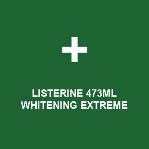LISTERINE 473ML WHITENING EXTREME