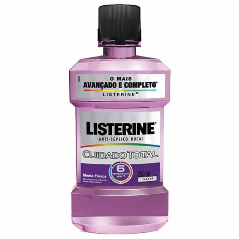 LISTERINE 250ML CUIDADO TOTAL