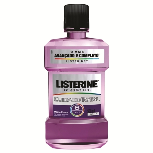 LISTERINE 500ML  CUIDADO TOTAL
