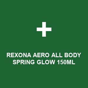 REXONA AERO ALL BODY SPRING GLOW 150ML