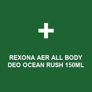 REXONA AER ALL BODY DEO OCEAN RUSH 150ML