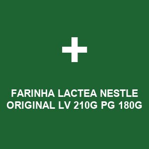 FARINHA LACTEA NESTLE ORIGINAL LV 210G PG 180G